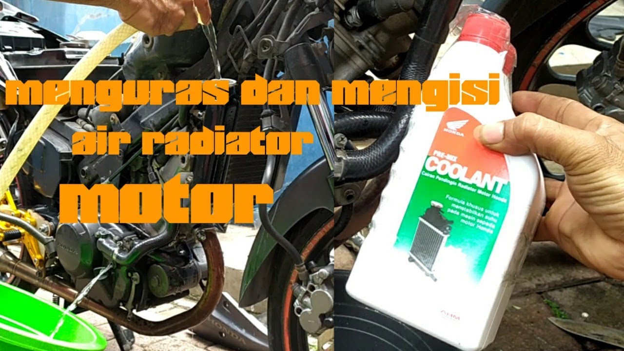 CS1 || Mengisi Air Radiator Motor cs1 || tutorial