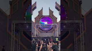 Santiago Luna performing at Armada Stage, Dreamfields 2023 Guadalajara  Valle estadio Akron