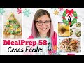 MEAL PREP CENAS Fáciles y Rápidas *Menú Semanal Saludable Paso a Paso* BATCH COOKING