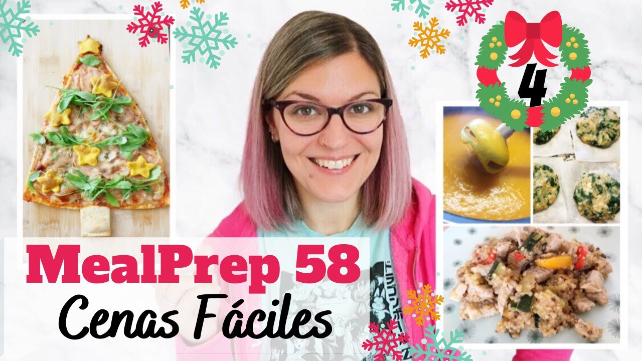 MEAL PREP CENAS Fáciles y Rápidas *Menú Semanal Saludable Paso a Paso