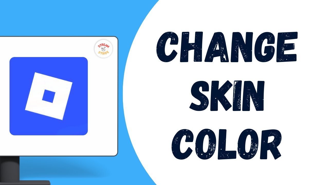 HOW TO CHANGE SKIN COLOR IN ROBLOX