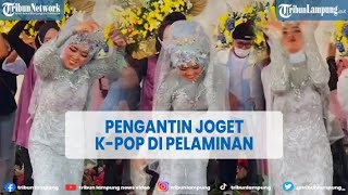 Viral Aksi Pengantin Joget K Pop di Pelaminan | @TRIBUNLAMPUNGNEWSVIDEO