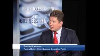 Oxford Business Group - Paulius Kuncinas on EMTV Business PNG 1