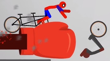 Stickman Destruction 3 Heroes Spiderman Walkthrough Part 8 / Android Gameplay HD