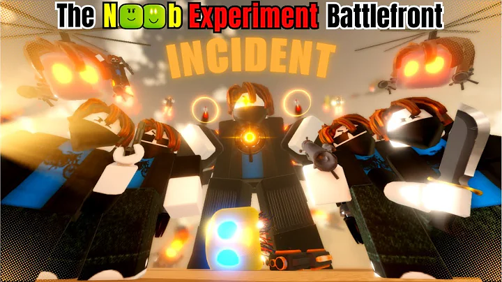 *NEW* BACON RACE  + INCIDENT MODE?!(The Noob Experiment Battlefront)