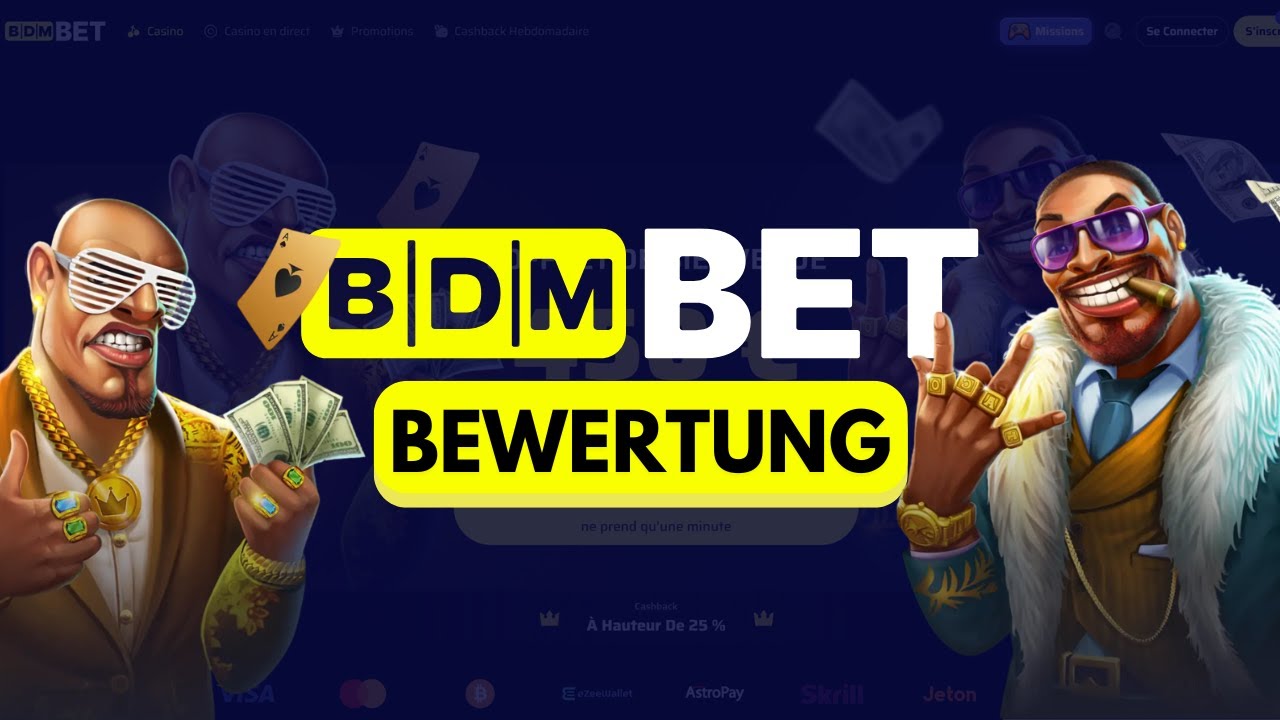 BdmBet Casino Registrierungsprozess