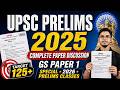 UPSC Prelims 2025 GS Paper 1 Complete Paper Discussion | Answer Key + Detailed Analysis