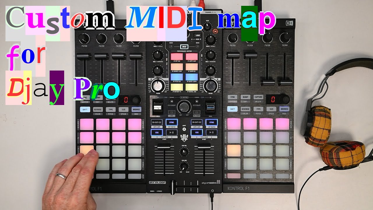 The Ultimate Modular Djay Pro Setup (Free Midi-Mapping!)