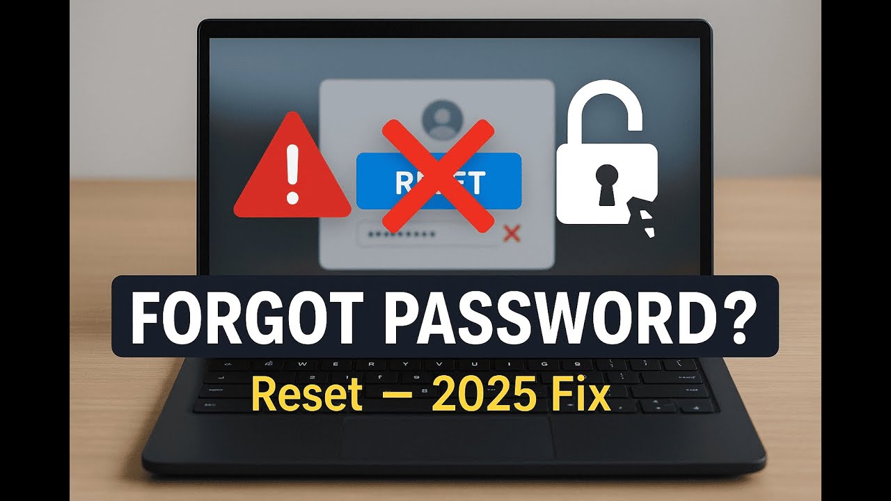[SOLVED] How to Reset a Forgotten Chromebook Password (Step-By-Step)