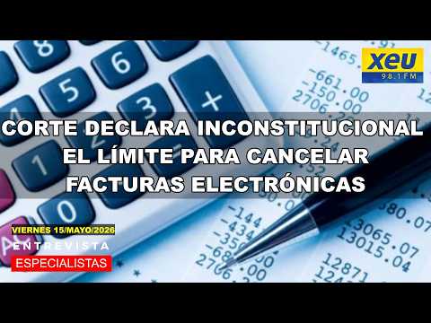 Corte declara inconstitucional el límite para cancelar facturas electrónicas
