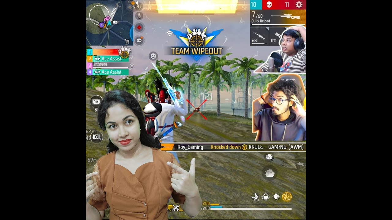 KRULL GAMING Bangladesh Sniper King vs ROY GAMING
