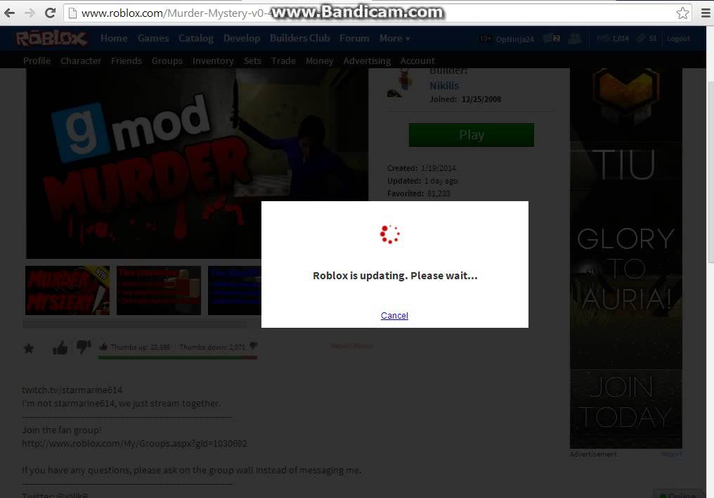 Why wont my roblox work youtube