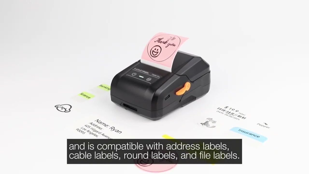 SUPVAN T50M Pro 2-Inch Label Maker Waterproof, High-Quality Labels for Home and Office  