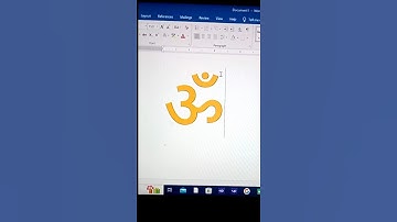 Om Symbol in ms word using Shortcut keys #shortsvideo #mahadev #msword