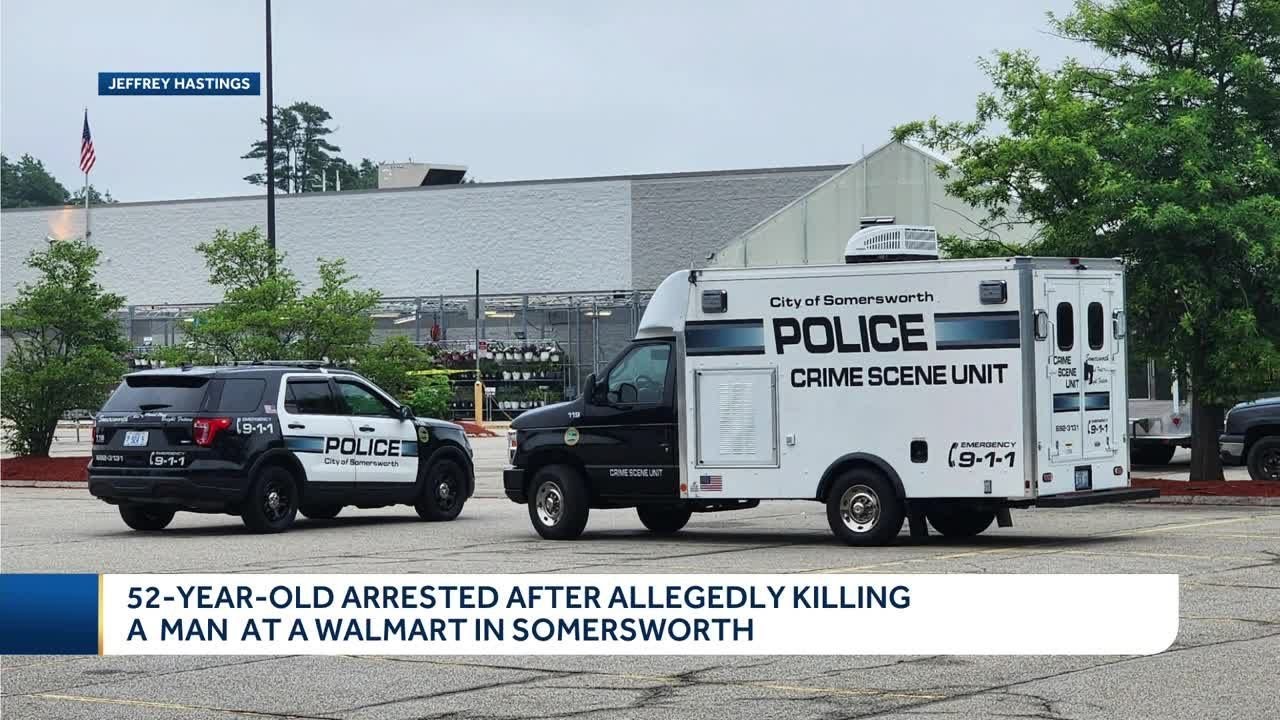 Somersworth man arrested for allegedly murdering another man at Walmart