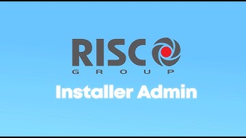 RISCO Cloud Installer Admin Video EN