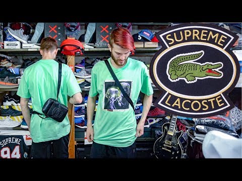 supreme lacoste