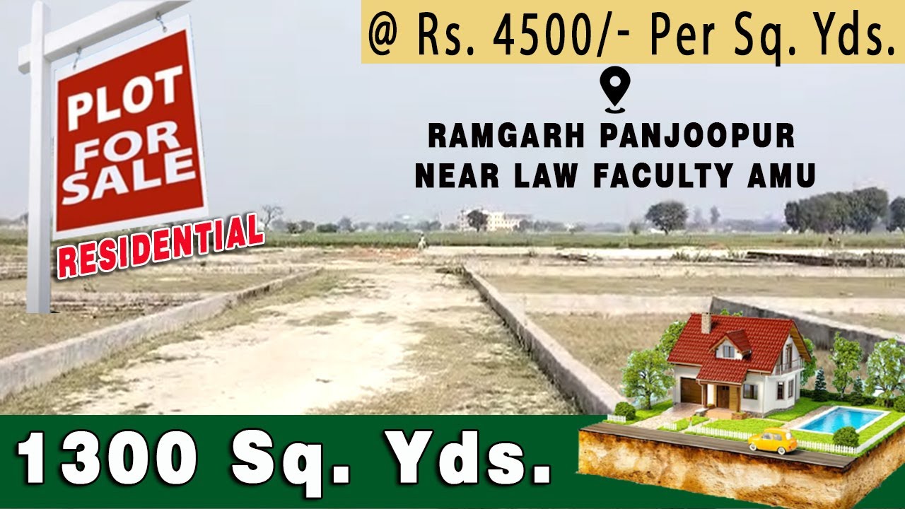 Residential Plot for Sale in (Aligarh) 1300 Sq.Yards Rate, Rs. 4500