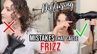 8 Diffusing Mistakes that Cause Frizz + Best Universal Diffuser