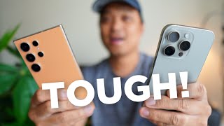 This Is Tough.. Galaxy S24 Ultra Vs Iphone 16 Pro Max Camefa Comparison
