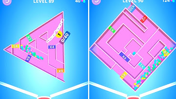 Multi Maze 3D game 😎🥸🤩 all levels gameplay - mobile game (Android,ios)