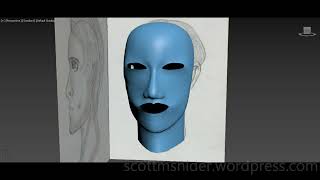 JFJ: 3DS MAX Practice Polygon Modeling Head Model Video #12 (05-24-2026)