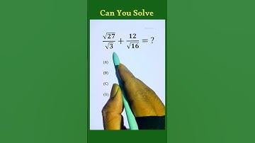 Can you simplify this nice fractional square root math expression #shorts #maths