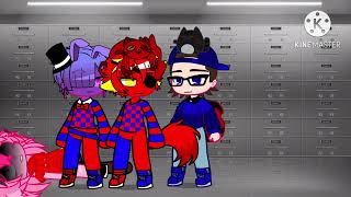 FGTeeV Family with Aziz A attacked from PIGGY and FNaF | Gacha Club