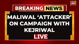 LIVE: Bibhav Kumar Accused Of Assaulting Swati Maliwal Seen With Arvind Kejriwal | India Today News