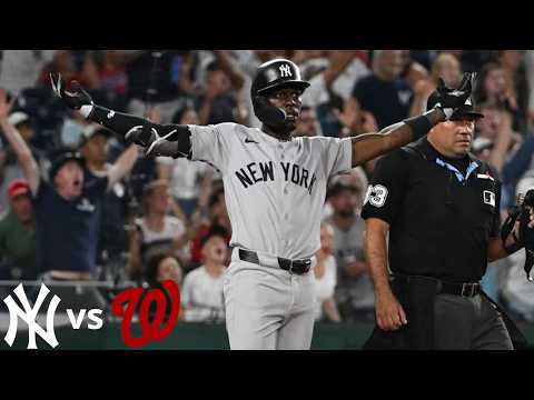 New York Yankees vs Washington Nationals Full Game | 7/10/26