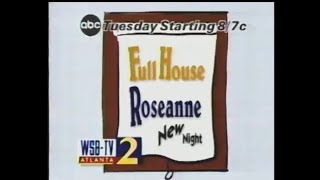 3/27/ 1995 ABC Commercials Ads Promos WSB TV 2 Atlanta Georgia