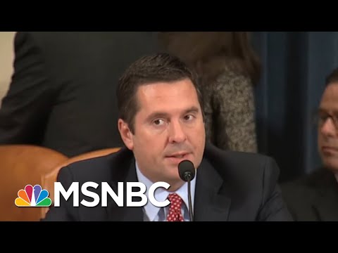 Nunes On Secret Tape: Brett Kavanaugh Vote, Then Rod Rosenstein Impeachment | Rachel Maddow | MSNBC