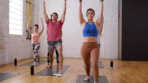 Hurdlers Pose for Hips Yoga with Adrianne D: 20-mi...