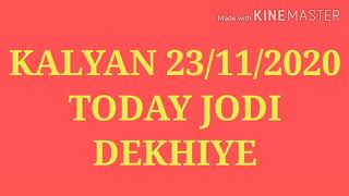Kalyan 23 11 2020 strong jodi screenshot 5