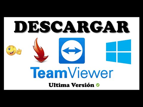 Como DESCARGAR 📥 TEAMVIEWER GRATIS para PC | Windows 10 ✔️