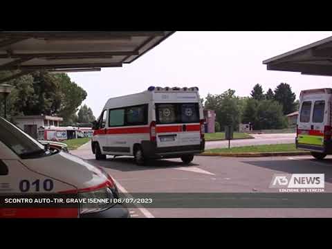 SCONTRO AUTO-TIR. GRAVE 15ENNE | 06/07/2023