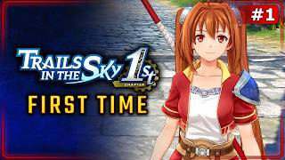 I Finally Started Trails in the Sky 1st Chapter! On HARD MODE! | Episode 1