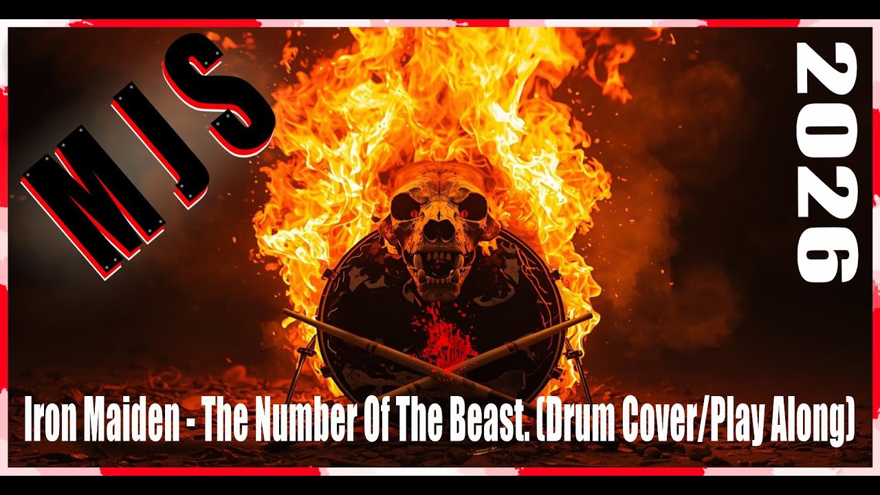 Iron Maiden - The Number Of The Beast. (DrumCover/PlayAlong)