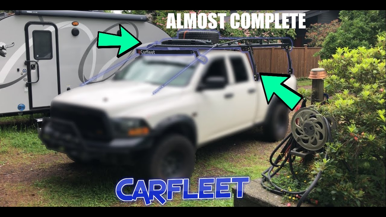 Truck Rack Modifications DIY CUSTOM OVERLANDING PICKUP TRUCK RACK GETS A BUNCH OF MODS!! DODGE ...