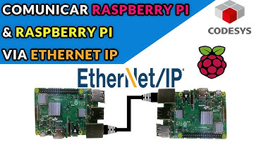 🔵✅CODESYS 3.5 - COMUNICAR 2 RASPBERRYS VIA ETHERNET IP / COMMUNICATE TWO RASPBERRYS