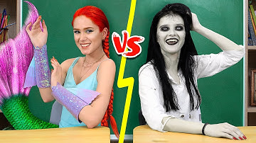Nàng Tiên Cá Vs Zombia Tại Trường Học /10 Cách Làm Dụng Cụ Học Tập Phong Cách Nàng Tiên Cá Vs Zombie