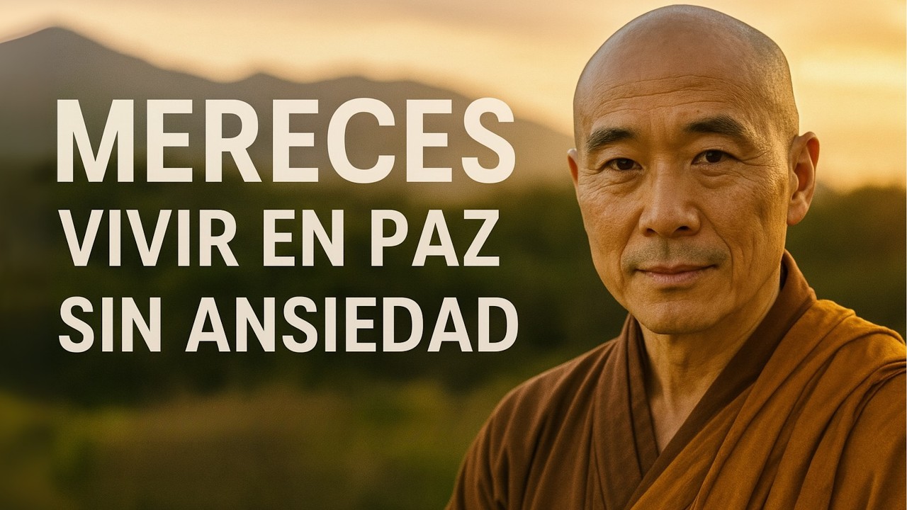 NUNCA MÁS TENDRÁS ANSIEDAD DESPUÉS DE ESCUCHAR ESTA LECCIÓN BUDISTA ☀️