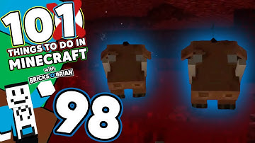 Harvest Nether Materials! - 101 Things to do in Minecraft with Bricks 