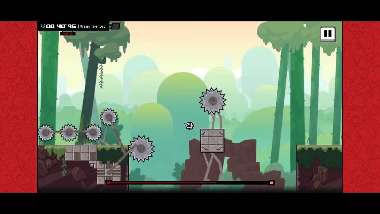 Super Meat Boy Forever - 1-1 Beaten as Tofu Boy