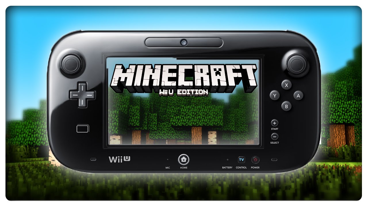 Let's Show MINECRAFT WII U EDITION YouTube
