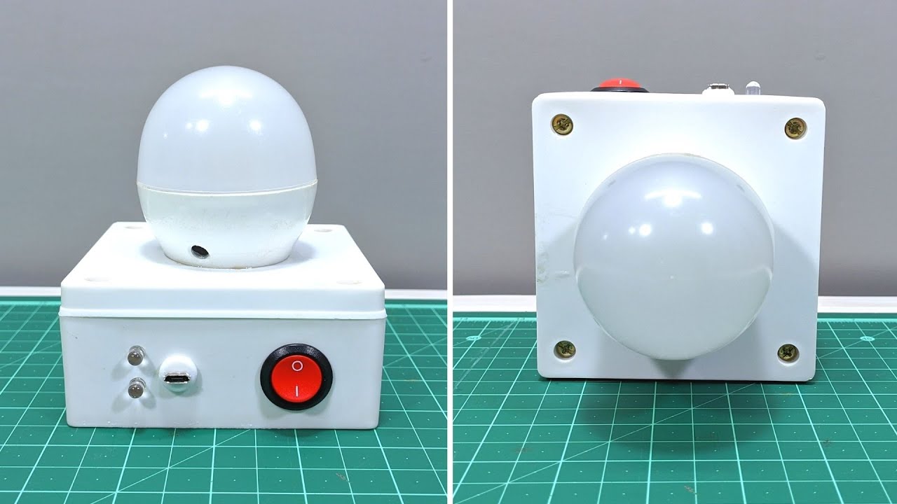 How to Make Emergency light from Scrap LED 