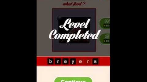 What Food? Game answers level 61-70