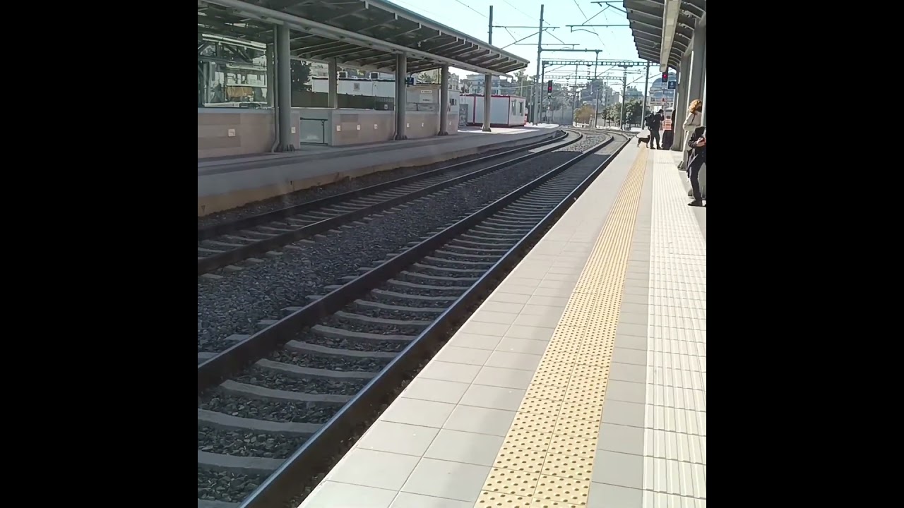 At Athens Central Railway Station, also known as "Larissa Station" 