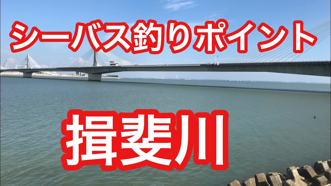 揖斐川 シーバス釣りポイント Youtube