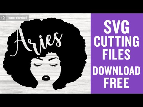 Aries Svg Free Cutting Files for Scan n Cut Free Download